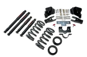 Chevrolet Silverado Coilover Suspension Kit - Front + Rear - Belltech - ND2 Shocks - `99-`06