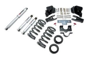 Chevrolet Silverado Suspension Lowering Kit - Front + Rear - Belltech - Complete Kit with SP Shocks - `99-`06 Chevrolet Silverado Suspension Lowering Kit - Front + Rear - Belltech - Complete Kit with SP Shocks - `99-`06