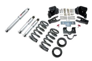 Chevrolet Silverado Suspension Lowering Kit - Front + Rear - Belltech - Complete Kit with SP Shocks - `99-`06