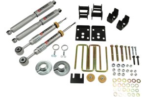 Ford F150 Suspension Lowering Kit - Front + Rear - Belltech - Street Performance Shocks - `09-`13