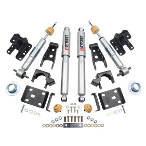 Chevrolet Silverado 1500 Coilover Suspension Kit - Front + Rear - Belltech - Street Performance Shocks - `14-`18