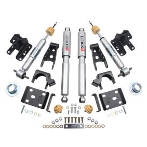 Chevrolet Silverado 1500 Coilover Suspension Kit - Front + Rear - Belltech - Street Performance Shocks - `14-`18 Chevrolet Silverado 1500 Coilover Suspension Kit - Front + Rear - Belltech - Street Performance Shocks - `14-`18