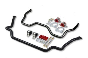Chevrolet S-Series Sway Bar Set - Front + Rear - Belltech - Anti-Swaybar Set - Gunmetal - `95-`03