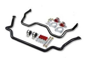 Chevrolet S-Series Sway Bar Set - Front + Rear - Belltech - Anti-Swaybar Set - Gunmetal - `95-`03