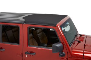 Jeep Wrangler JK Soft Top - Bestop - Sunrider for Hardtop - Premium Black Twill - `07-`18 Jeep Wrangler JK Soft Top - Bestop - Sunrider for Hardtop - Premium Black Twill - `07-`18