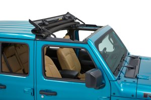 Jeep Gladiator Soft Top - Bestop - Sunrider for Hardtop - Premium Black Twill - `20-`26 Jeep Gladiator Soft Top - Bestop - Sunrider for Hardtop - Premium Black Twill - `20-`26