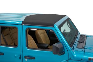 Jeep Wrangler JL Soft Top - Bestop - Sunrider for Hardtop - Premium Black Twill - `18-`26 Jeep Wrangler JL Soft Top - Bestop - Sunrider for Hardtop - Premium Black Twill - `18-`26