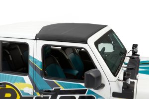Jeep Wrangler JL Soft Top - Bestop - Sunrider for Hardtop - Black Diamond - `18-`26