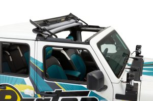 Jeep Wrangler JL Soft Top - Bestop - Sunrider for Hardtop - Black Diamond - `18-`26