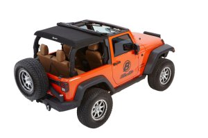 Jeep Wrangler JK Soft Top - Bestop - Trektop Glide - Black Diamond - `07-`18 Jeep Wrangler JK Soft Top - Bestop - Trektop Glide - Black Diamond - `07-`18
