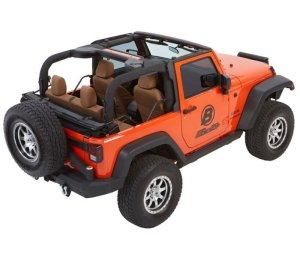 Jeep Wrangler JK Soft Top - Bestop - Trektop Glide - Black Diamond - `07-`18 Jeep Wrangler JK Soft Top - Bestop - Trektop Glide - Black Diamond - `07-`18
