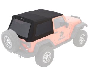 Jeep Wrangler JK Soft Top - Bestop - Trektop Glide - Black Diamond - `07-`18 Jeep Wrangler JK Soft Top - Bestop - Trektop Glide - Black Diamond - `07-`18