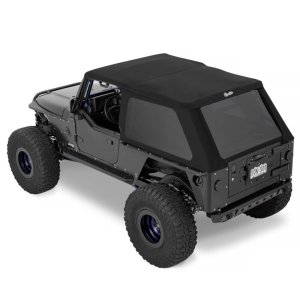 Jeep Wrangler TJ Unlimited Soft Top - Bestop - Trektop - Premium Black Twill - `04-`06 Jeep Wrangler TJ Unlimited Soft Top - Bestop - Trektop - Premium Black Twill - `04-`06