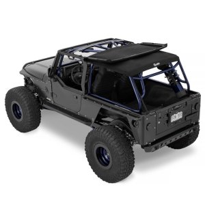 Jeep Wrangler TJ Unlimited Soft Top - Bestop - Trektop - Premium Black Twill - `04-`06 Jeep Wrangler TJ Unlimited Soft Top - Bestop - Trektop - Premium Black Twill - `04-`06