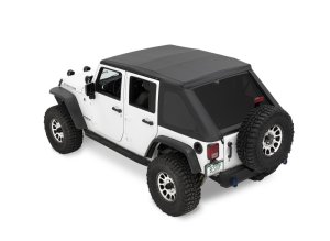 Jeep Wrangler JK Soft Top - Bestop - Ascent - Black Diamond - `07-`18 Jeep Wrangler JK Soft Top - Bestop - Ascent - Black Diamond - `07-`18