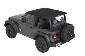 Jeep Wrangler JL Soft Top - Bestop - Trektop Premium - Black Twill - `18-`26 Jeep Wrangler JL Soft Top - Bestop - Trektop Premium - Black Twill - `18-`26