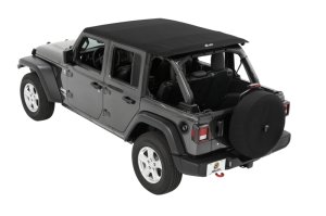 Jeep Wrangler JL Soft Top - Bestop - Trektop - Premium Black Twill - `18-`26 Jeep Wrangler JL Soft Top - Bestop - Trektop - Premium Black Twill - `18-`26