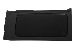 Jeep Wrangler JL Soft Top Replacement Window - Quarter Right Hand - Bestop - Tinted - Black Twill - `18-`26