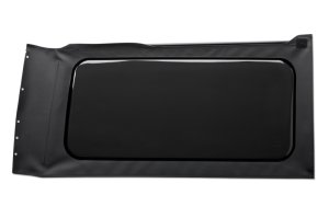 Jeep Wrangler JL Soft Top Replacement Window - Quarter Right Hand - Bestop - OE JL Tinted - Black Vinyl - `18-`26