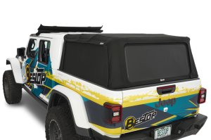 Jeep Gladiator Truck Bed Cap - Bestop - Supertop for Truck 2 - Black Diamond - `20-`26 Jeep Gladiator Truck Bed Cap - Bestop - Supertop for Truck 2 - Black Diamond - `20-`26