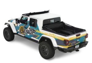 Jeep Gladiator Truck Bed Cap - Bestop - Supertop for Truck 2 - Black Diamond - `20-`26 Jeep Gladiator Truck Bed Cap - Bestop - Supertop for Truck 2 - Black Diamond - `20-`26
