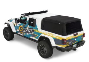 Jeep Gladiator Truck Bed Cap - Bestop - Supertop for Truck 2 - Black Diamond - `20-`26 Jeep Gladiator Truck Bed Cap - Bestop - Supertop for Truck 2 - Black Diamond - `20-`26