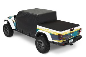 Jeep Gladiator Car Cover - Bestop - All Weather Trail Cover - Black - `20-`26 Jeep Gladiator Car Cover - Bestop - All Weather Trail Cover - Black - `20-`26