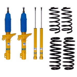 Volkswagen New Beetle Shock & Spring Kit - Front + Rear - Bilstein - B12 (Pro-Kit) - `98-`10