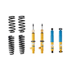 Mazda 6 Coilover Suspension Kit - Front + Rear - Bilstein - B12 (Pro-Kit) Fixed Height, B8 Dampers + Eibach Pro-Kit Springs - `03-`08