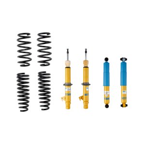 Mazda 6 Coilover Suspension Kit - Front + Rear - Bilstein - B12 (Pro-Kit) Fixed Height, B8 Dampers + Eibach Pro-Kit Springs - `03-`08
