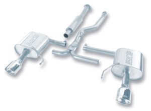 Subaru Legacy Performance Exhaust - Rear - Borla - S-Type Cat Back - `05-`09 Subaru Legacy Performance Exhaust - Rear - Borla - S-Type Cat Back - `05-`09