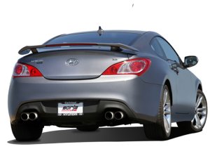 Hyundai Genesis Coupe Performance Exhaust - Borla - S-Type Cat Back - `10-`16