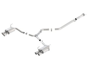Subaru WRX STI Performance Exhaust - Borla - Cat Back ATAK - `15-`21 Subaru WRX STI Performance Exhaust - Borla - Cat Back ATAK - `15-`21