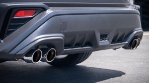 Subaru WRX Performance Exhaust - Rear - Borla - Cat Back, S-Type - Polished - `22-`25