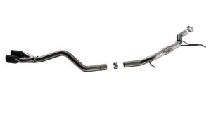 Ford Maverick Performance Exhaust - Borla - S-Type Cat Back - Black Chrome - `22-`25 Ford Maverick Performance Exhaust - Borla - S-Type Cat Back - Black Chrome - `22-`25