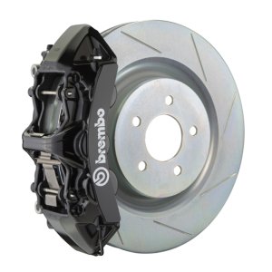 Chevrolet Camaro Brake Kit - Front - Brembo - GT BBK 6 Piston Cast 355x32 1pc Rotor Slotted Type1 - Black - `16-`27 Chevrolet Camaro Brake Kit - Front - Brembo - GT BBK 6 Piston Cast 355x32 1pc Rotor Slotted Type1 - Black - `16-`27