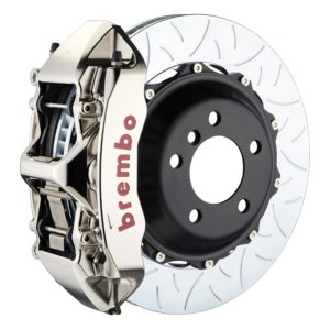 BMW M5 Brake Kit - Front - Brembo - Slotted Type3 Rotors + 6 Piston Billet Calipers - `00-`03