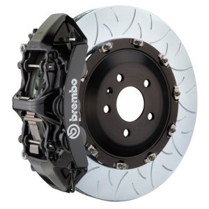 Audi SQ5 Brake Kit - Front - Brembo - GT BBK 6 Piston Cast 405x34 2pc Rotor Slotted Type-3 - Black - `18-`27 Audi SQ5 Brake Kit - Front - Brembo - GT BBK 6 Piston Cast 405x34 2pc Rotor Slotted Type-3 - Black - `18-`27