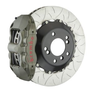 BMW M3 Brake Kit - Rear - Brembo - PISTA Rear Race BBK 4 Pist Forged 345x28x54a 2pc Rotor T3-Clear HA - `08-`13