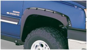 Chevrolet Tahoe Fender Flares - Front - Bushwacker - Pocket Style - Black - `07-`14