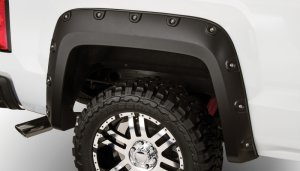 GMC Sierra 1500 Fender Flares - Bushwacker - Boss Pocket Style - Black - `07-`13