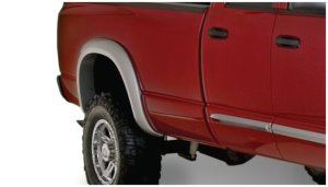 Dodge Ram 1500 Fender Flares - Rear - Bushwacker - Extend-A-Fender Style - Black - `02-`08