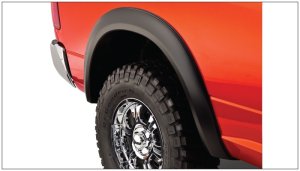 Dodge Ram 1500 Fender Flares - Front + Rear - Bushwacker - Extend-A-Fender Style - Black - `94-`01