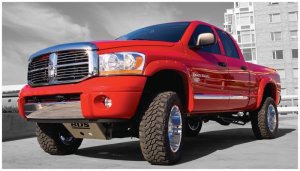 Dodge Ram 1500 Fender Flares - Front + Rear - Bushwacker - Pocket Style - Black - `06-`08