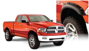 Dodge Ram 1500 Fender Flares - Bushwacker - Pocket Style - Black - `09-`18