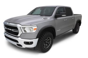 Dodge Ram 1500 Fender Flares - Front + Rear - Bushwacker - OE Style - Black - `09-`18