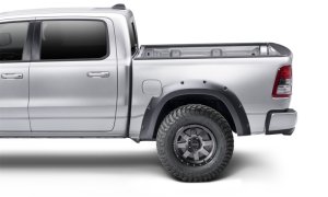 Dodge RAM 1500 Fender Flares - Front + Rear - Bushwacker - Forge Style - Black - `94-`01