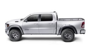 Dodge Ram 1500 Fender Flares - Front + Rear - Bushwacker - Forge Style - Black - `11-`21