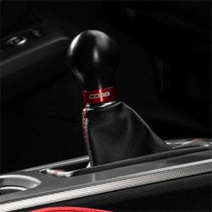 Honda Civic Type R Shift Knob - COBB - 6-Speed Short Weighted Cobb Knob - Black - `22-`27