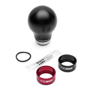 Honda Civic Type R Shift Knob - COBB - 6-Speed Short Weighted Cobb Knob - Black - `22-`27